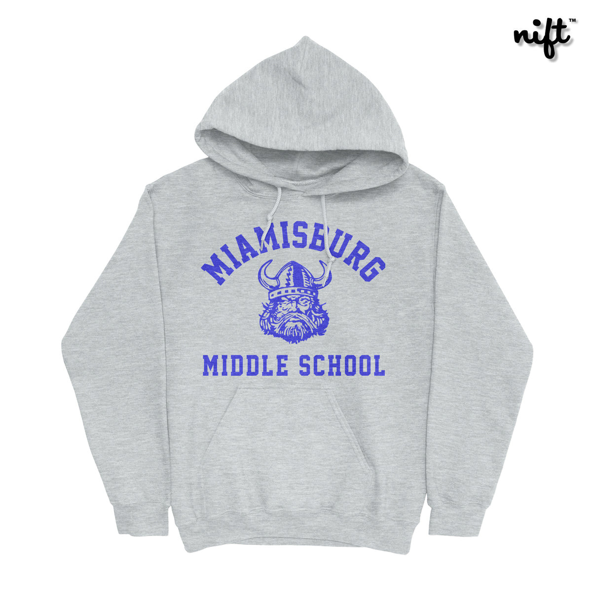 NIFTshirts Miamisburg Vikings T-Shirt Small / Heather Grey