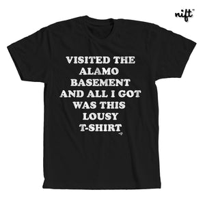 The Basement at the Alamo T-shirt