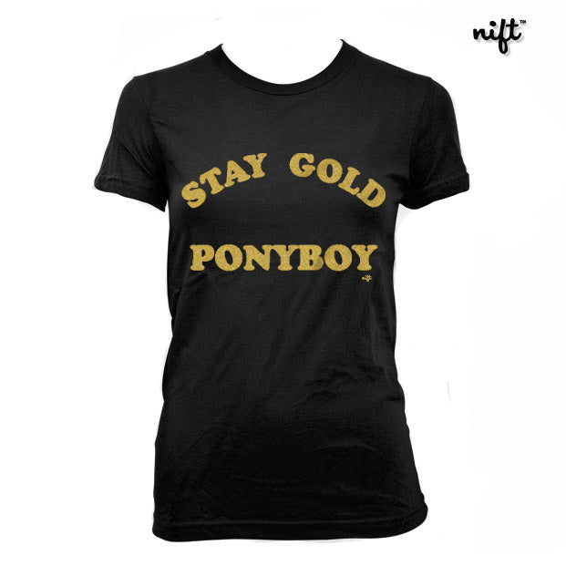 Stay Gold Ponyboy 80's Retro Women's T-shirt
