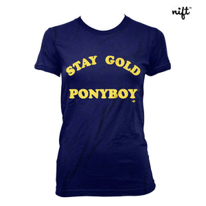 Stay Gold Ponyboy 80's Retro Women's T-shirt