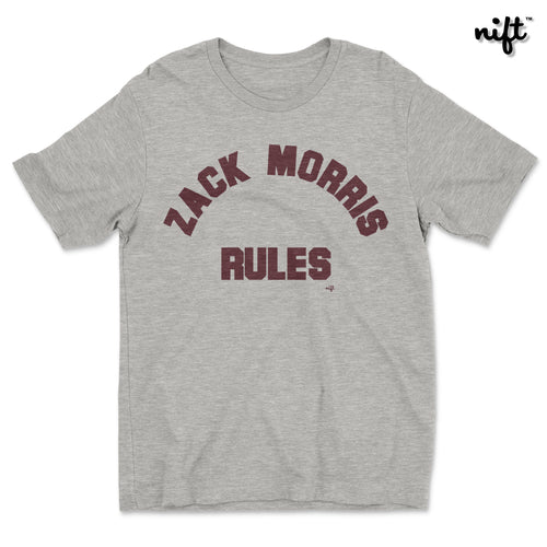 Zack Morris Rules Unisex T-shirt